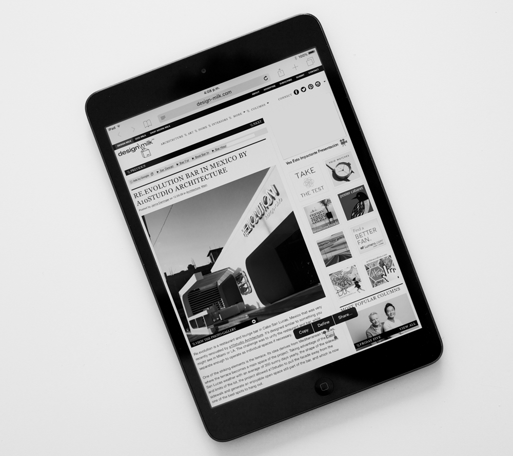 Online Publications: November, 2009