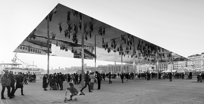 El espacio vacío en la ciudad.